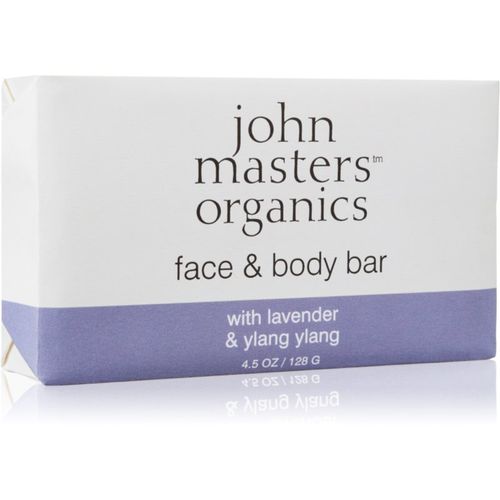 Lavender & Ylang Ylang feuchtigkeitsspendende Seife Für Gesicht und Körper 128 g - John Masters Organics - Modalova