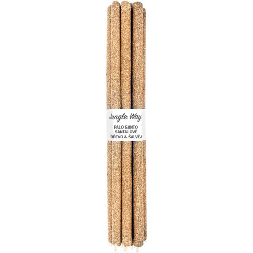 Palo Santo & Sandalwood + Sage bastoncini profumati 10 pz - Jungle Way - Modalova