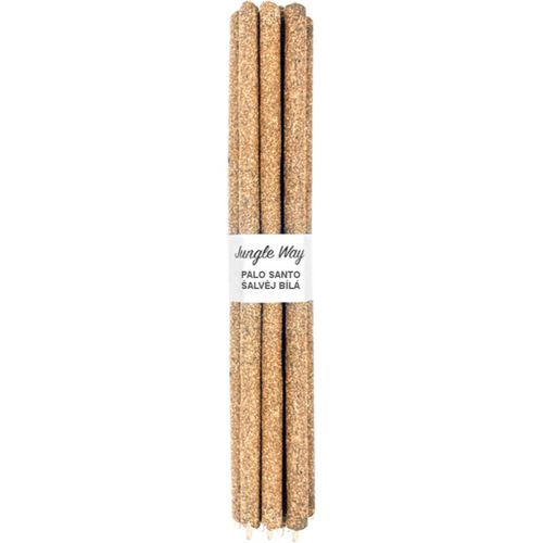 Palo Santo & White Sage bastoncini profumati 10 pz - Jungle Way - Modalova