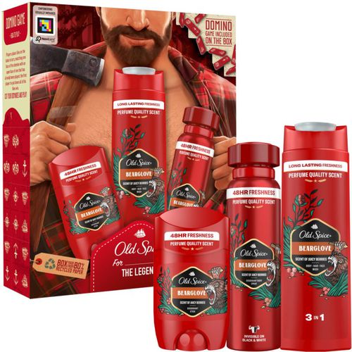 Bearglove For The Legend confezione regalo per uomo - Old Spice - Modalova