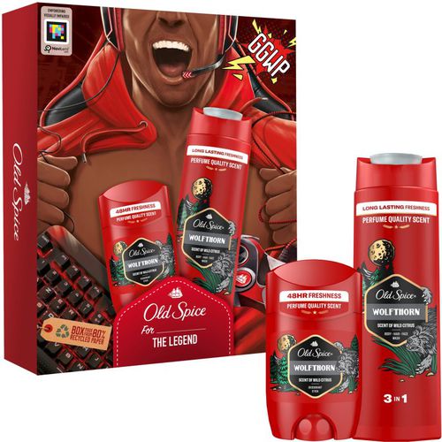 Wolfthorn Wolf Gamer Geschenkset für Herren - Old Spice - Modalova