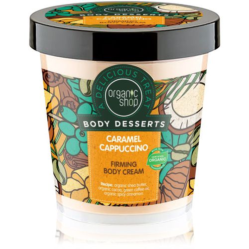 Body Desserts Caramel Cappuccino crema corporal reafirmante 450 ml - Organic Shop - Modalova