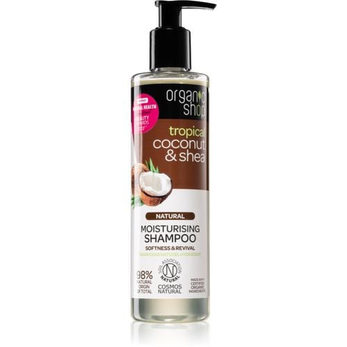 Natural Coconut & Shea champú hidratante para cabello seco y dañado 280 ml - Organic Shop - Modalova