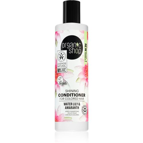 Organic Shea & Lily acondicionador iluminador para dar brillo y desenredar el cabello para cabello teñido 280 ml - Organic Shop - Modalova