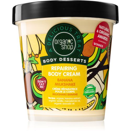 Body Desserts Banana Milkshake crema corpo rigenerante 450 ml - Organic Shop - Modalova