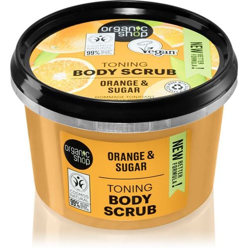 Orange & Sugar exfoliante tonificante para el cuerpo 250 ml - Organic Shop - Modalova