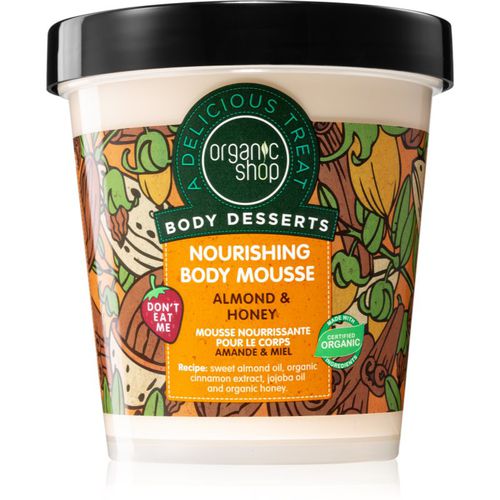 Body Desserts Almond & Honey Body-Schaum zum nähren und Feuchtigkeit spenden 450 ml - Organic Shop - Modalova