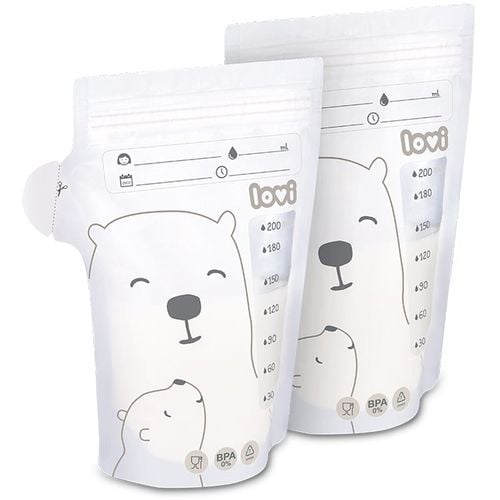 Buddy Bear sacchetto per conservare il latte materno 25x200 ml - LOVI - Modalova