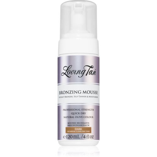 Bronzing Mousse Selbstbräunungsschaum Farbton Dark 120 ml - Loving Tan - Modalova