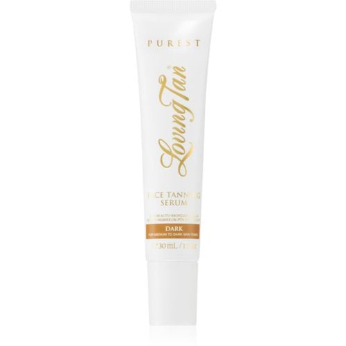 Purest Selbstbräuner-Serum für das Gesicht Farbton Dark 30 ml - Loving Tan - Modalova