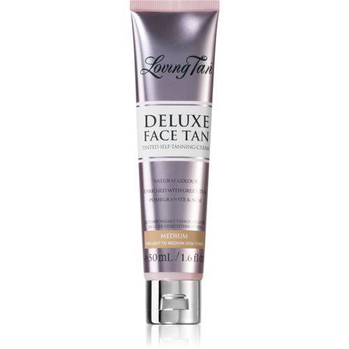 Deluxe Face Tan crema autoabbronzante viso colore Medium 50 ml - Loving Tan - Modalova