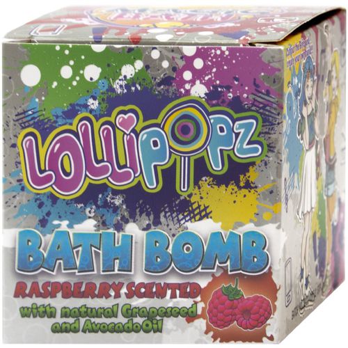 Bath Bath Bomb bomba da bagno effervescente per bambini Raspberry 165 g - Lollipopz - Modalova