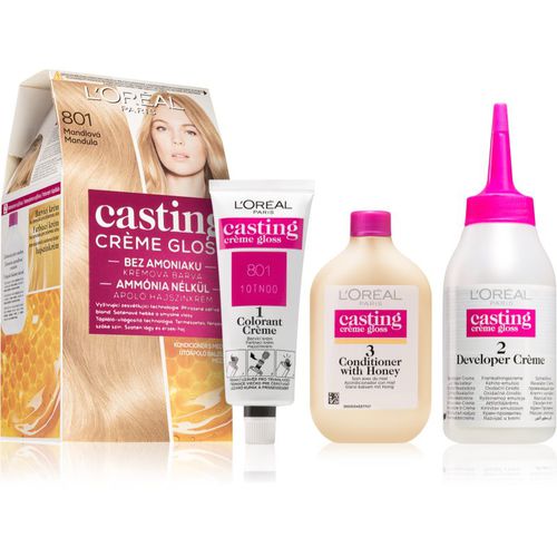 Casting Creme Gloss tinta per capelli colore 801 Almond 1 pz - L’Oréal Paris - Modalova