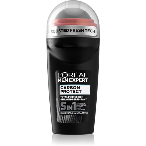 Men Expert Carbon Protect Antitranspirant-Deoroller 50 ml - L’Oréal Paris - Modalova