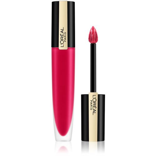 Rouge Signature barra labial líquida mate tono 114 I Represent 7 ml - L’Oréal Paris - Modalova