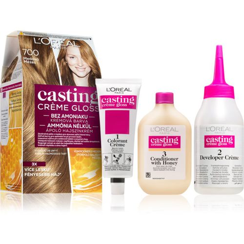 Casting Creme Gloss Haarfarbe Farbton 700 Honey 1 St - L’Oréal Paris - Modalova