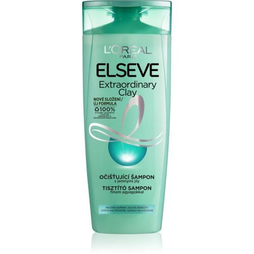 Elseve Extraordinary Clay champú para cabello graso 250 ml - L’Oréal Paris - Modalova