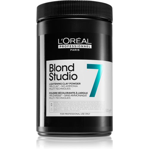 Blond Studio Lightening Clay Powder polvere decolorante senza ammoniaca 500 g - L’Oréal Professionnel - Modalova