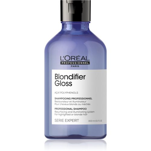 Serie Expert Blondifier shampoo riparatore e ricostituente per capelli schiariti, con meches biondo freddo 300 ml - L’Oréal Professionnel - Modalova