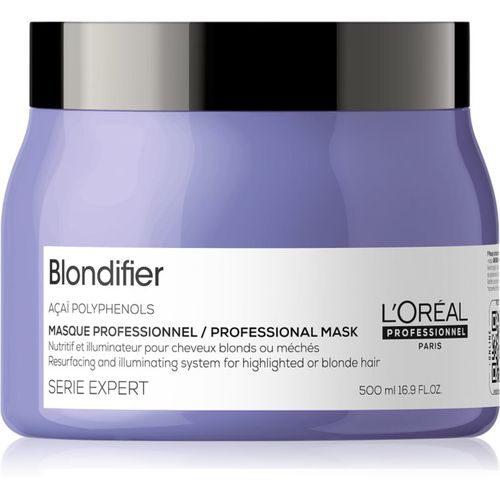 Serie Expert Blondifier mascarilla regeneradora y renovadora para cabello rubio y con mechas 500 ml - L’Oréal Professionnel - Modalova