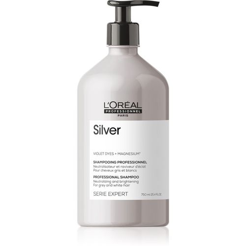 Serie Expert Silver champú de plata para cabello con canas 750 ml - L’Oréal Professionnel - Modalova