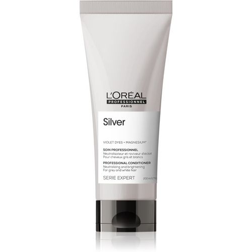 Serie Expert Silver acondicionador iluminador para cabello con canas 200 ml - L’Oréal Professionnel - Modalova