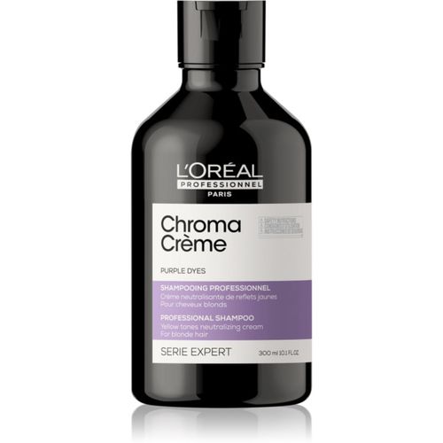 Serie Expert Chroma Crème champú para neutralizar el tono amarillo para cabello rubio 300 ml - L’Oréal Professionnel - Modalova