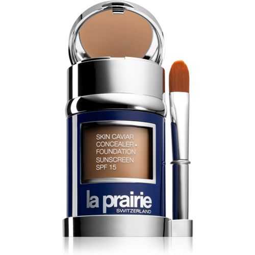 Skin Caviar Concealer Foundation base de maquillaje y corrector SPF 15 tono Creme Pechce 30 ml - La Prairie - Modalova