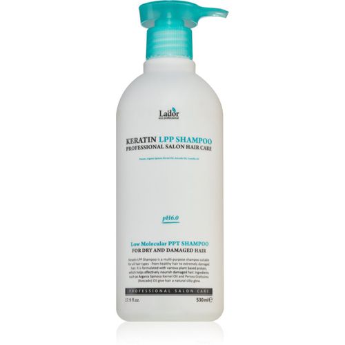 Keratin LPP shampoo rigenerante alla keratina per nutrire e rendere luminosi 530 ml - La'dor - Modalova