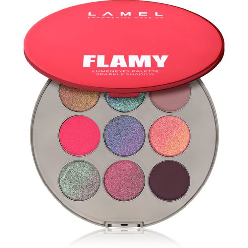 Flamy Lumeneyes Palette paleta de sombras de ojos 9 g - LAMEL - Modalova