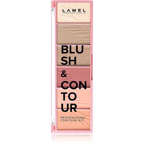 Blush & Contour paleta de coloretes para contornear 16 g - LAMEL - Modalova