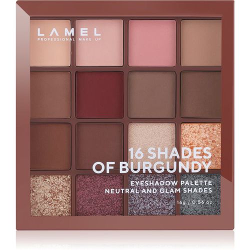 Shades of Burgundy Lidschattenpalette 16 g - LAMEL - Modalova