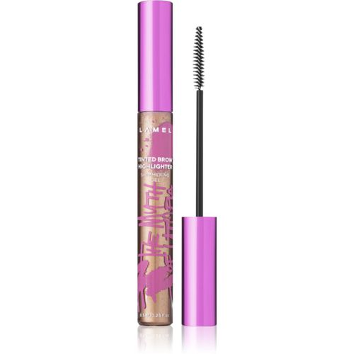 The Myth of Utopia Tinted Brow Highlighter gel para cejas con purpurina tono 401 8,5 ml - LAMEL - Modalova