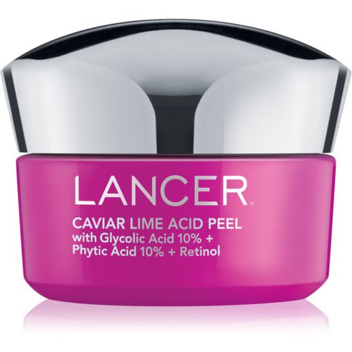 CAVIAR LIME ACID PEEL scrub in crema illuminante e idratante 50 ml - LANCER - Modalova