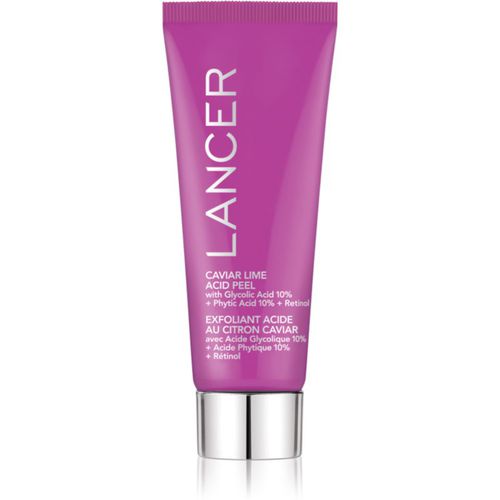 Caviar Lime Acid Peel scrub in crema illuminante e idratante 15 ml - LANCER - Modalova