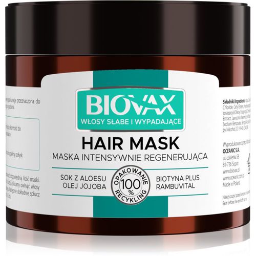 Biovax Falling Hair mascarilla fortalecedora anticaída 250 ml - L’biotica - Modalova