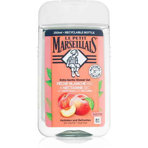 White Peach & Nectarine Bio gel doccia delicato 250 ml - Le Petit Marseillais - Modalova