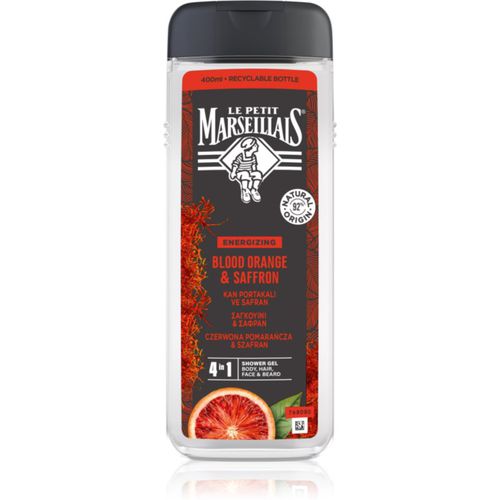 Blood Orange & Saffron gel de ducha 4 en 1 para hombre 400 ml - Le Petit Marseillais - Modalova