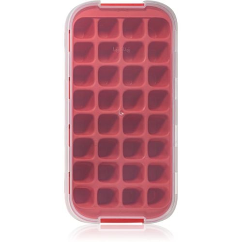 Industrial Ice Cube Tray with Lid molde de silicona para el hielo color Red 1 ud - Lékué - Modalova