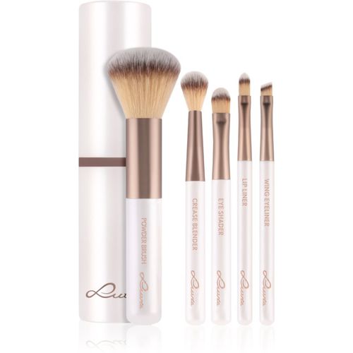 Travel Set Macchiato set di pennelli da viaggio 5 pz - Luvia Cosmetics - Modalova