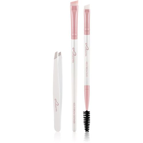 Prime Vegan Brow Kit Augenbrauenpflege-Set Candy (Pearl White / Rose) 3 St - Luvia Cosmetics - Modalova