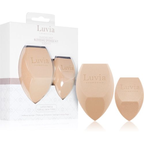 Diamond Drop Blending Sponge Kit esponja multifuncional para aplicar maquillaje duo color Elegance 2 ud - Luvia Cosmetics - Modalova