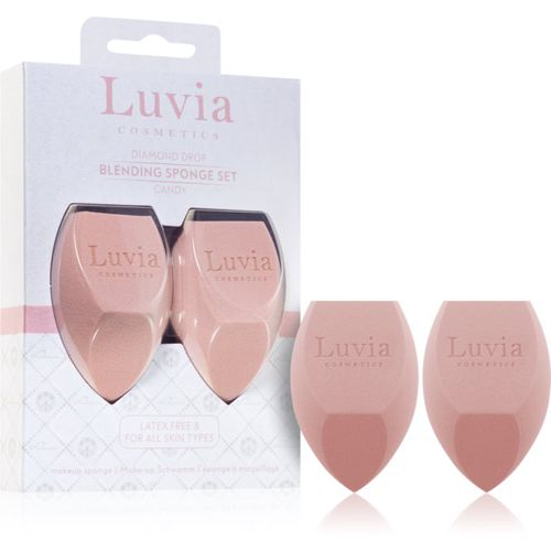 Diamond Drop Blending Sponge Set esponja multifuncional para aplicar maquillaje duo color Candy 2 ud - Luvia Cosmetics - Modalova