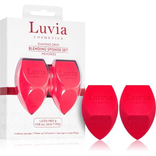 Diamond Drop Memories Blending Sponge Set spugnetta per fondotinta - Luvia Cosmetics - Modalova