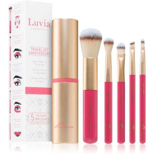 Prime Vegan Anniversary set di pennelli con custodia(da viaggio) - Luvia Cosmetics - Modalova