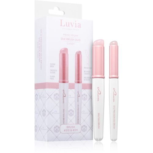 Silk Brush Duo Candy set de brochas - Luvia Cosmetics - Modalova