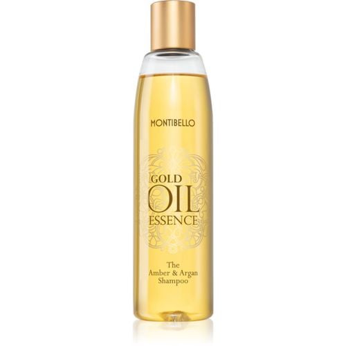 Gold Oil Amber & Argan Shampoo shampoo nutriente per tutti i tipi di capelli 250 ml - Montibello - Modalova