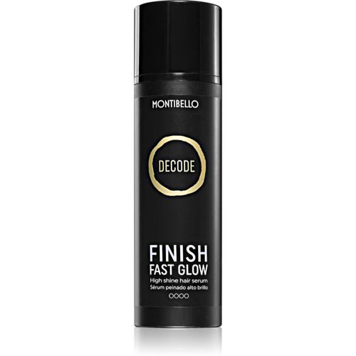 Decode Finish Fast Glow siero per capelli effetto seta per capelli brillanti e morbidi 50 ml - Montibello - Modalova