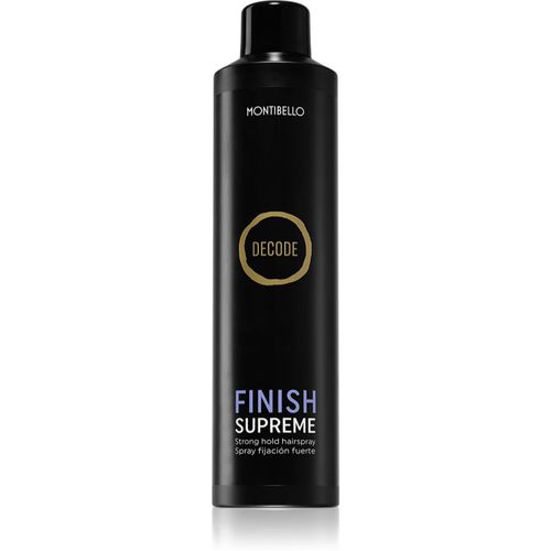 Decode Finish Supreme Spray laca de pelo fijación fuerte antihumedad 400 ml - Montibello - Modalova