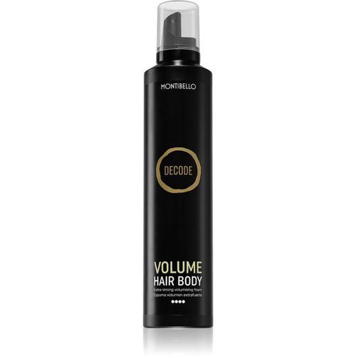 Decode Volume Hair Body schiuma modellante per un volume extra 300 ml - Montibello - Modalova